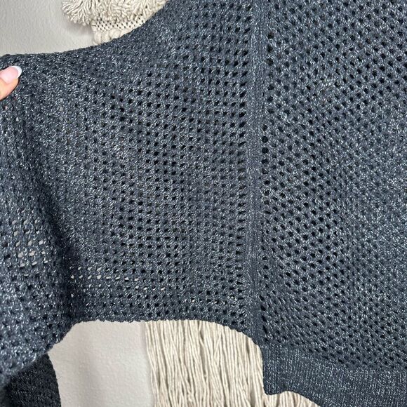 Anthropologie Pilcro Open-Stitch Crew-Neck Sweater (XS) - Picture 6 of 8